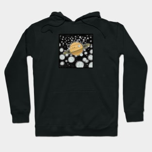 Saturn's moons Hoodie